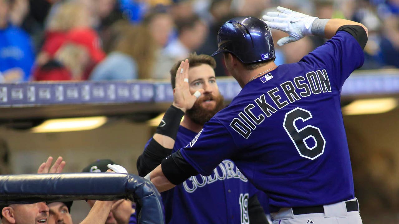 MLB Quick Hits: Rockies' Dickerson back to DL